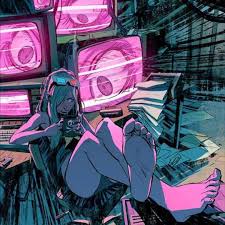 Via Cyber Elle Johnny Mnemonic Vibes Art By Toni Infante Art Cyberpunk Digitalart Cyberpunkart Futurism Hightec Vibes Art Art Cyberpunk Art