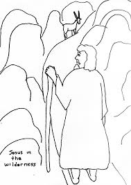 You can also create your. Bible Story Coloring Page For Temptation Of Jesus In The Wilderness Free Bible Stories For Children