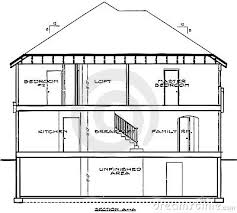 Make a small pencil mark on your paper by the zero mark on the scale. House Blueprint