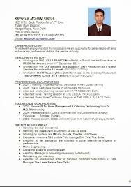 Why is this an effective education cv? Image Result For Resume Format For Hotel Management Fresher Resume Format In Word Job Resume Format Resume Format