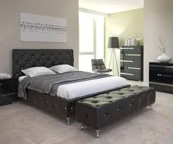 Shop the range in store or online today! Buy At Home Maria Queen Platform Bedroom Set 2 Pcs In Black Leatherette Online