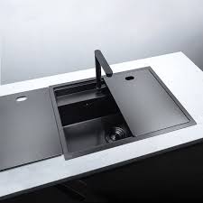 stainless steel kitchen sink with