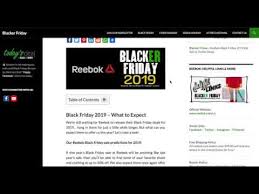 Trova tutti i prodotti reebok: Reebok Black Friday 2019 Sale Preview Youtube