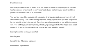 Hi customer, thanks for letting us know about this faulty product. 11 Best Marketing Letter Templates Samples Word And Pdf