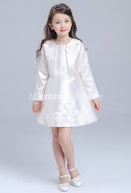 Ensemble pantalon + veste de très bonne qualité, très peu porté. Ensemble Tenue Enfant Robe Et Veste En Satin