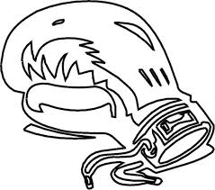 Boxing Glove Coloring Page Coloring Pages Sports Coloring Pages Coloring Pages Inspirational