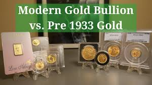 Only 2 coins were purposely saved by the us mint and presented to the us national numismatic collection at the smithsonian institute. Modern Gold Bullion Vs Pre 1933 Gold Youtube