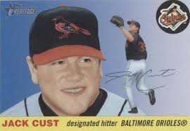 2004 Topps Heritage #396 Jack Cust Orioles 8