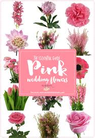 Mixed flower bouquets are a great way to enhance both visual and aromatic appeal of your floral gift. The Essential Pink Wedding Flowers Guide Types Of Pink Flowers Names Seasons Pics