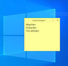 Download this app from microsoft store for windows 10, windows 10 mobile, windows 10 team (surface hub), xbox one. Microsoft Sticky Notes Windows 10 App 4 1 6 0 Download Computer Bild