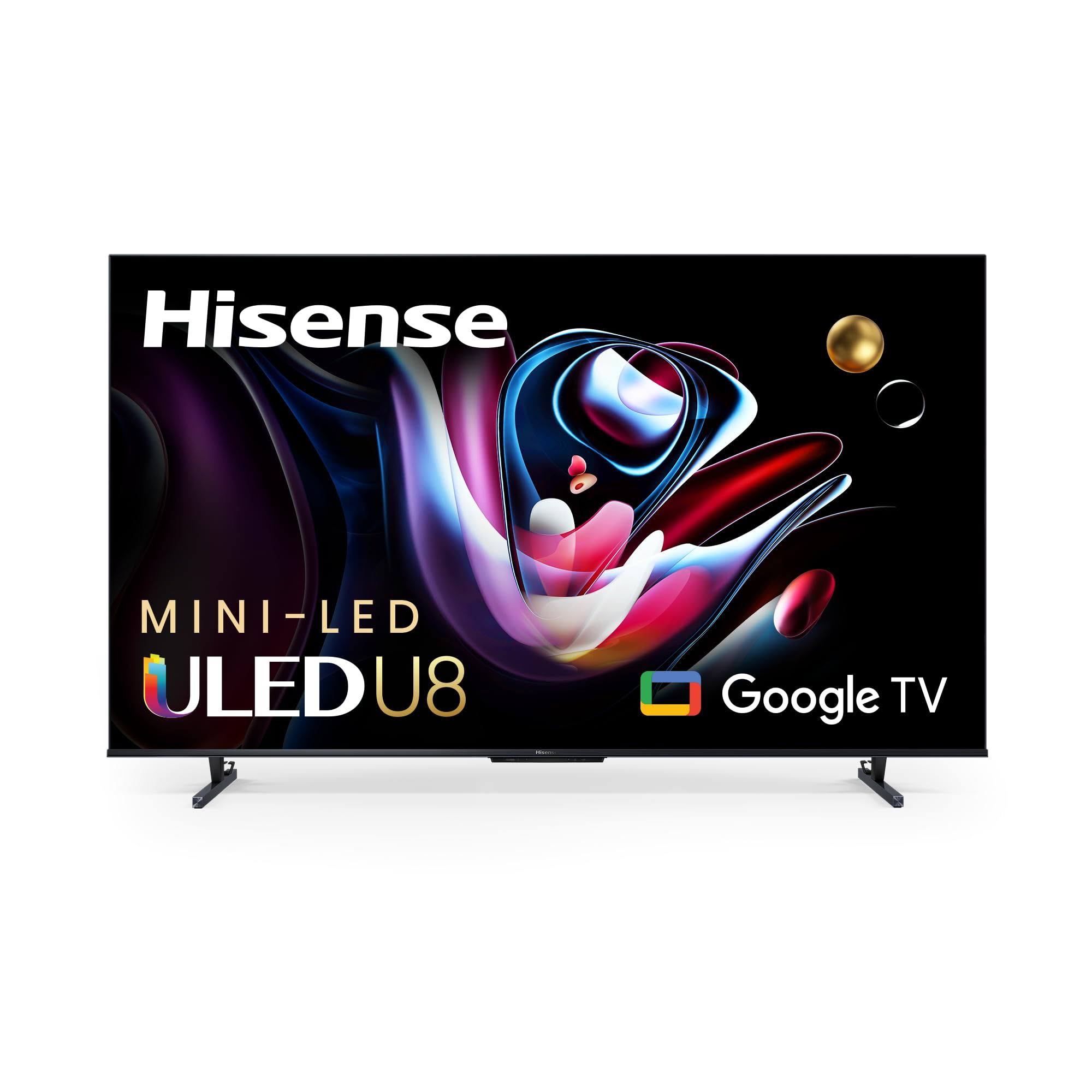 Hisense 75" Class U8 Series Mini-LED Uled 4K UHD Google Smart TV