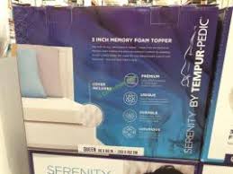 Shop our latest collection of duvets pillows & toppers at costco.co.uk. Serenity By Tempur Pedic Memory Foam Mattress Topper Queen Costcochaser