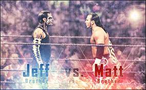 Jeff hardy & matt hardy (tag team champions) the hardy boyz return at wwe wrestlemania 33 part 6. Jeff Hardy Vs Matt Hardy By Littleomig On Deviantart