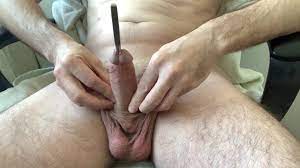 Extreme Urethral Sounding: Cumming twice with Rod Fully Inserted in Peehole  - Pornhub.com