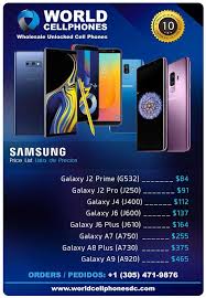 The retailer also has its own prepaid cell phone service. World Cell Phones Distributors Corp Inicio Facebook