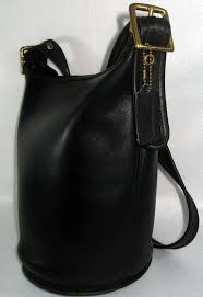 Coach Black And Brown Purse Vintage Coach Black Xtra Large Bucket Bag Tote Shopper Glove Tanned Leather Bucket Bag Bags Vintage Coach