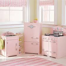 pink kitchen, retro kitchen, pottery