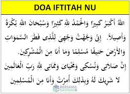 Doa Iftitah Yang Diajarkan Nabi Bacaan Arab Latin Dan Artinya