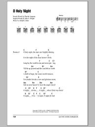 O Holy Night Chords 2015confession