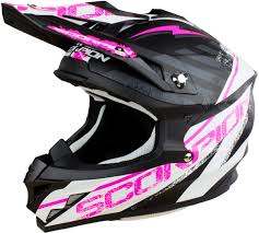 Scorpion Vx 15 Air Oil Cross Helmet Black Blue Scorpion