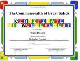 In the column to the right. Free Printable Certificates