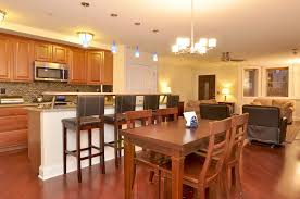 Simple Kitchen And Living Room Design Ecsac