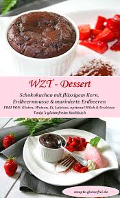Wzt Rezept Schokokuchen Mit Flussigem Kern Tanja S Glutenfreies Kochbuch Schokokuchen Glutenfreier Schokokuchen Rezepte
