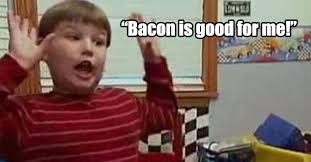 This episode was later uploaded to youtube, and curtis was immortalized as an internet meme. Internet Classic Bacon Is Good For Me Funny Video