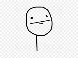 Emoji laughing meme with yelling and straight face. Poker Face Meme Clipart 1673716 Pinclipart