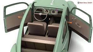 Image result for Pastel Green 1951 Beetle