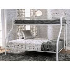 There are few twins over queen bunk bed models and the number of twin over full beds presented in this site for you to choose from. Rainbow Twin Over Queen Bunk Bed White By Furniture Of America Furniturepick
