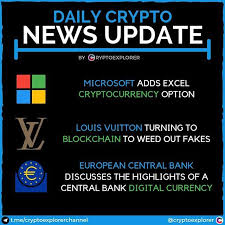 Find the latest cryptocurrency news, updates, values, prices, and more related to bitcoin, etherium, litecoin, zcash, dash, ripple and other cryptocurrencies with. Great News Update Today Cryptonews Newsupdate Read The Full Article In Our Telegram Channel Link In Bio Investing Cryptocurrency News How To Get Rich