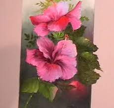 The Beauty Of Oil Painting Behind The Scenes Episode 2 Hibiscus Flower Painting Floral Painting Oil Painting