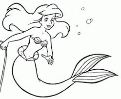 The best coloring page creative media. The Little Mermaid Free Printable Coloring Pages For Kids