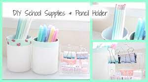 Maybe you would like to learn more about one of these? Diy School Supplies Pencil Holder Youtube
