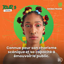 Déjà J-1 avant le lancement de la 7ème Édition du Festival Afro Urbain!!! ,  La talentueuse Naïma Frank enflammera la scène au jour 3