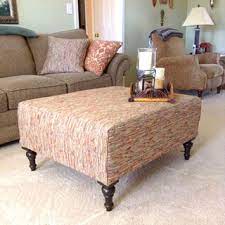 Kick up your feet and rest them on top of one of these ottomans. Beautiful Diy Ottoman From A Pallet And A Mattress Topper A Piece Of Rainbow