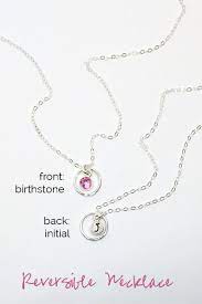 October Birthstone Necklace Initial Necklace Silver Circle Necklace New Mom Necklace Swarovski White Green Fire Opal Pink Sapphire Necklace October Birthstone Necklace Pink Sapphire Necklaces Initial Necklace Silver