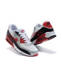 Mens Nike Air Max 90 White Silver Red Black 6809331 392 Nike Air Max Nike Air Max 90 White Mens Nike Air
