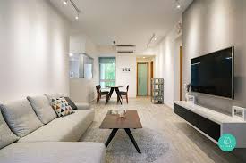 The dining room has walls of steel blue with white trim and a deep toned wood floors. Modern Minimalist Living Room Interior Design Desain Dekorasi Rumah