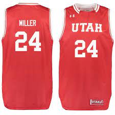 Men Utah Utes 24 Andre Miller College Basketball Jerseys Sale Red College Basketball Jersey Basketball Jersey Utah Utes