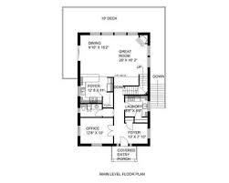 Home Plan 001 2029 Main Level Floor Plan House Plans Floor Plans How To Plan
