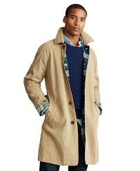 Polo Ralph Lauren Reversible Balmacaan Gentleman Trench Coat Jacket Belted Men Polo Ralph Lauren Polo Ralph Lauren Mens Ralph Lauren Outfits