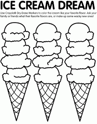 This free coloring sheet is a fun way to kids to explore their creative side as they also learn about. Printable Ice Cream Coloring Pages Coloring Home