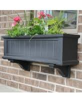 It will look great on your sills, decks or patios. New Deal On Selevae Self Watering Plastic Window Box Planter Charlton Home Size 11 H X 36 W X 11 D Color White