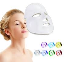 Rubylux Led Light Therapy Facial Mask With 7 Colors Led Light Therapy Mask Led Light Therapy Light Therapy Mask