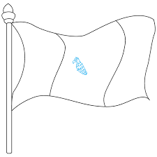 If you're using a larger canvas, do it at 3″ but if you're using a smaller canvas, then place it less than 2″. How To Draw The Mexican Flag Really Easy Drawing Tutorial