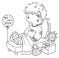 Experiment with different backgrounds, from solid color backgrounds to ones with. Get Well Card Coloring Page Coloring Home