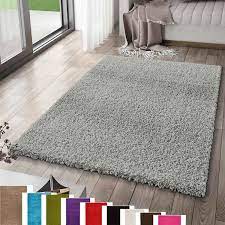Teppich teppichboden maiolica grau lisboa. Teppich Hochflor Shaggy Teppiche Langflor Grau Wohnzimmer Pflegeleicht Neu Ebay