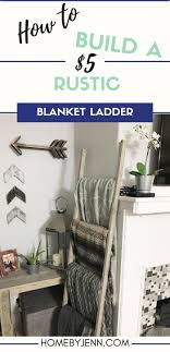 I also love that beachy, casual feeling. How To Build A 5 Rustic Blanket Ladder Home By Jenn